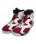 NIKE（ナイキ）の古着「AIR JORDAN 6 RETRO CARMINE」｜ホワイト×レッド