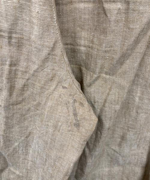 MaxMara（マックスマーラ）MaxMara (マックスマーラ) リネンカーゴパンツ ベージュ サイズ:36の古着・服飾アイテム