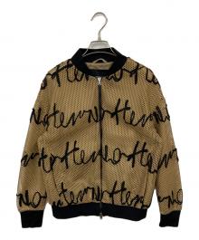 HERNO（ヘルノ）の古着「メッシュジャケット」｜ベージュ