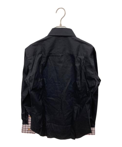 Vivienne Westwood man（ヴィヴィアン ウェストウッド マン）Vivienne Westwood man (ヴィヴィアン ウェストウッド マン) シャツ ブラック サイズ:46 未使用品の古着・服飾アイテム