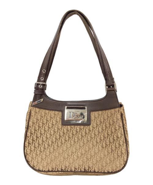 Christian Dior（クリスチャン ディオール）Christian Dior (クリスチャン ディオール) ハンドバッグ ブラウンの古着・服飾アイテム