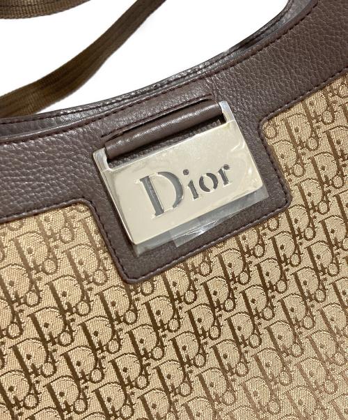 Christian Dior（クリスチャン ディオール）Christian Dior (クリスチャン ディオール) ハンドバッグ ブラウンの古着・服飾アイテム