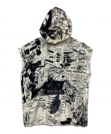 MM6 Maison Margiela（エムエムシックスメゾンマルジェラ）の古着「落書きパーカー」｜ベージュ