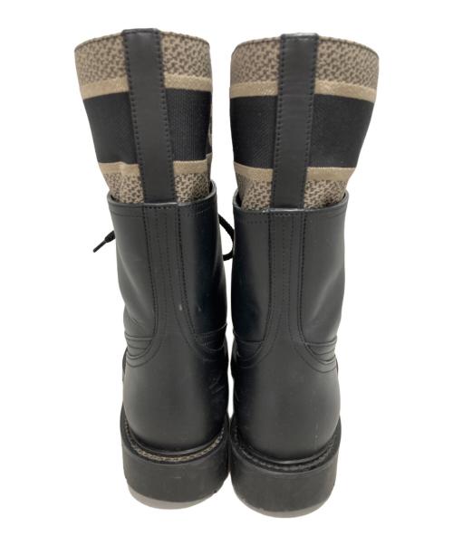 Christian Dior（クリスチャン ディオール）Christian Dior (クリスチャン ディオール) D-Major ブーツ ブラック サイズ:37の古着・服飾アイテム