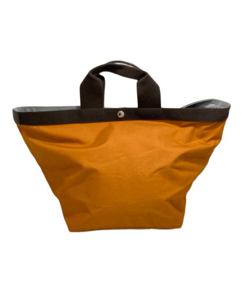 Herve Chapelier（エルベシャプリエ）Herve Chapelier (エルベシャプリエ) 帆型トートバッグ オレンジの古着・服飾アイテム
