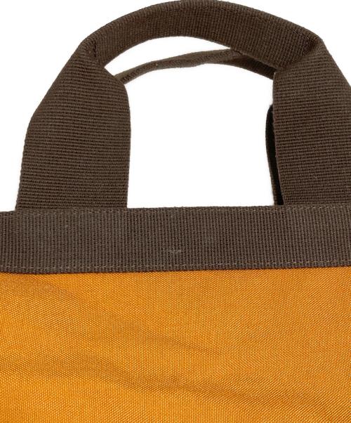 Herve Chapelier（エルベシャプリエ）Herve Chapelier (エルベシャプリエ) 帆型トートバッグ オレンジの古着・服飾アイテム