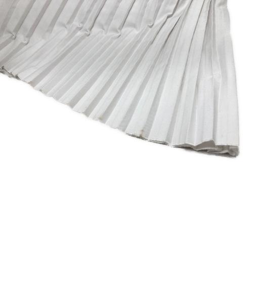 MM6 Maison Margiela（エムエムシックスメゾンマルジェラ）MM6 Maison Margiela (エムエムシックスメゾンマルジェラ) ドッキングノースリーブワンピース グレー サイズ:Mの古着・服飾アイテム