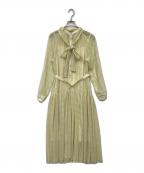 Diagramダイアグラム）の古着「ワンピース」｜黄緑