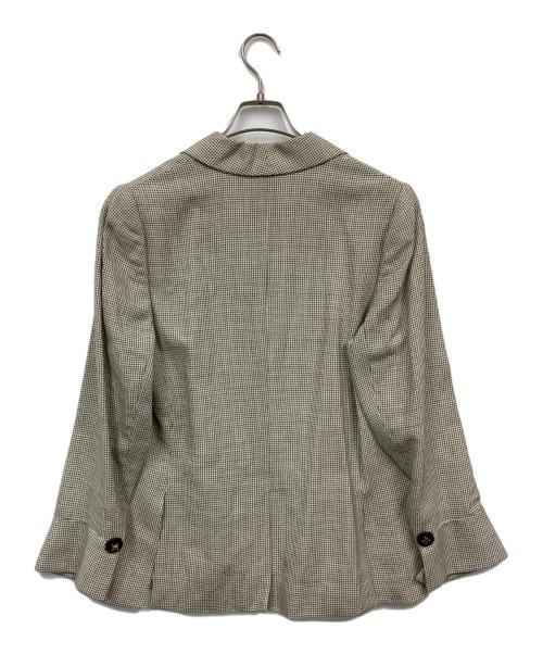 CELINE（セリーヌ）CELINE (セリーヌ) テーラードジャケット グレー サイズ:42の古着・服飾アイテム