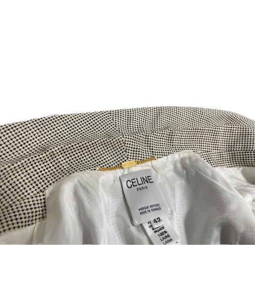 CELINE（セリーヌ）CELINE (セリーヌ) テーラードジャケット グレー サイズ:42の古着・服飾アイテム
