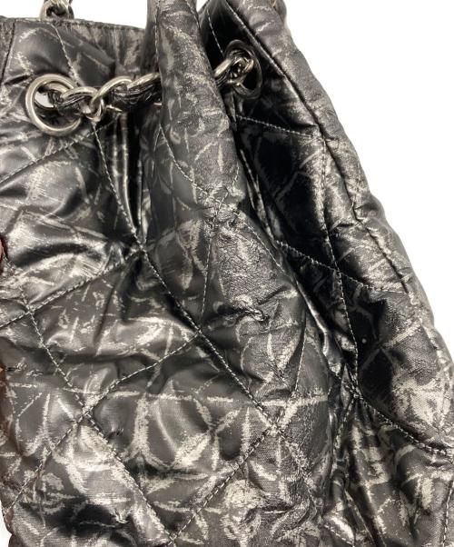 CHANEL（シャネル）CHANEL (シャネル) ココマークチェーンショルダーバッグ グレーの古着・服飾アイテム