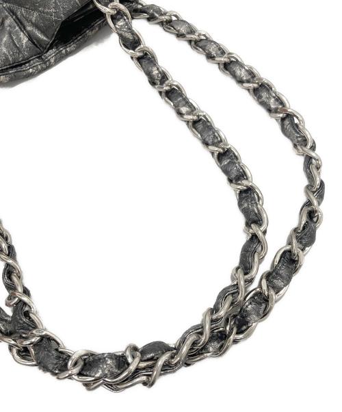 CHANEL（シャネル）CHANEL (シャネル) ココマークチェーンショルダーバッグ グレーの古着・服飾アイテム