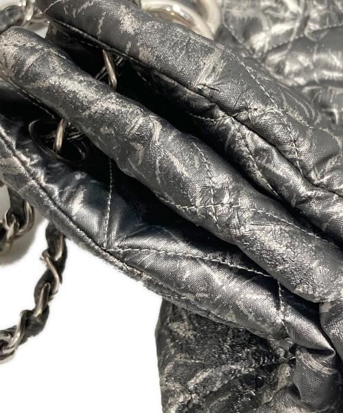 CHANEL（シャネル）CHANEL (シャネル) ココマークチェーンショルダーバッグ グレーの古着・服飾アイテム