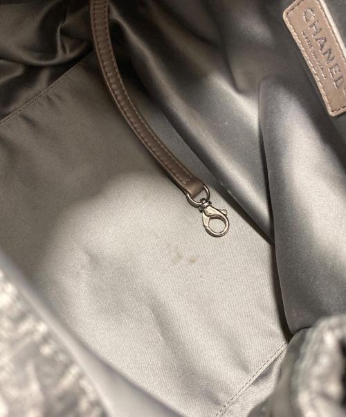 CHANEL（シャネル）CHANEL (シャネル) ココマークチェーンショルダーバッグ グレーの古着・服飾アイテム