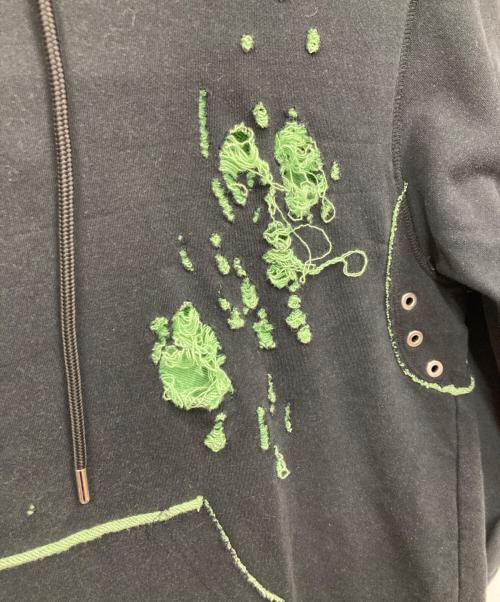 DIESEL（ディーゼル）DIESEL (ディーゼル) パーカー ブラック サイズ:-の古着・服飾アイテム