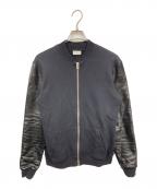 Saint Laurent Parisサンローランパリ）の古着「切替ジャケット」｜ブラック