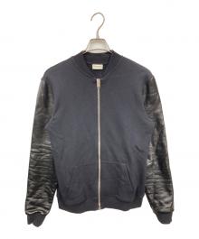 Saint Laurent Paris（サンローランパリ）の古着「切替ジャケット」｜ブラック