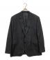 CELINE（セリーヌ）の古着「ウールボクシーギャバジンジャケット」｜ブラック