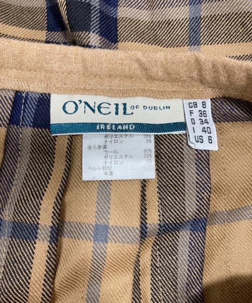 O'NEIL OF DUBLIN（オニールオブダブリン）O'NEIL OF DUBLIN (オニールオブダブリン) スカート ブラウン サイズ:Sの古着・服飾アイテム