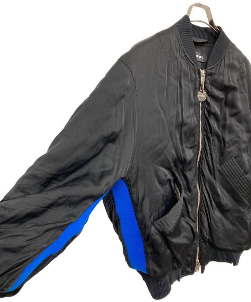 DIESEL（ディーゼル）DIESEL (ディーゼル) ボンバージャケット ブラック サイズ:XSの古着・服飾アイテム