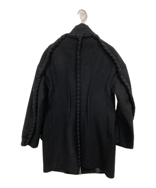 DIESEL（ディーゼル）DIESEL (ディーゼル) ウールコート ブラック サイズ:XSの古着・服飾アイテム