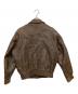 U'S NAVY (ユーエスネイビー) A-2フライトジャケット ブラウン サイズ:38：14000円
