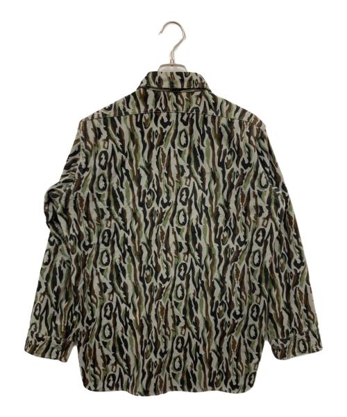 WOOLRICH（ウールリッチ）WOOLRICH (ウールリッチ) カモ柄シャツ グレー サイズ:-の古着・服飾アイテム