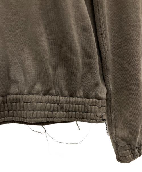 NUMBER (N)INE（ナンバーナイン）NUMBER (N)INE (ナンバーナイン) ダメージ加工ジオバーニスウェット オリーブ サイズ:4の古着・服飾アイテム