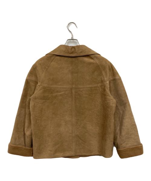 LOEWE（ロエベ）LOEWE (ロエベ) ムートンジャケット ベージュ サイズ:記載なしの古着・服飾アイテム