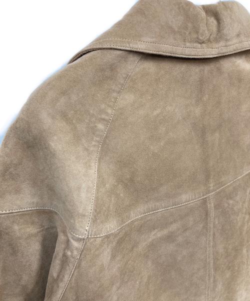 LOEWE（ロエベ）LOEWE (ロエベ) ムートンジャケット ベージュ サイズ:記載なしの古着・服飾アイテム