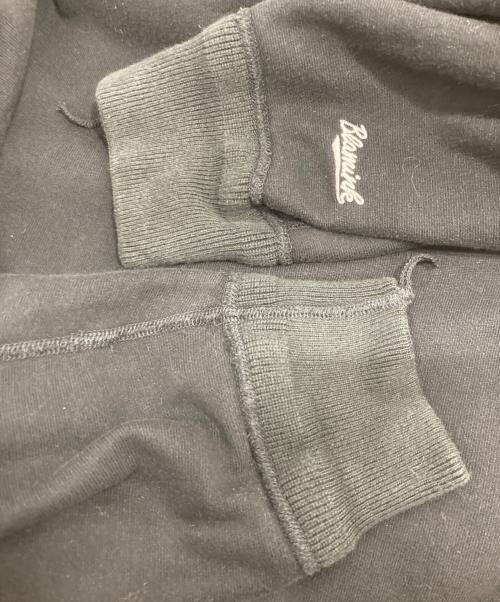 BLAMINK（ブラミンク）BLAMINK (ブラミンク) 吊裏毛ロゴロングスリーブプルオーバー ブラック サイズ:1の古着・服飾アイテム