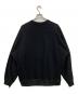 BLAMINK (ブラミンク) 吊裏毛ロゴロングスリーブプルオーバー ブラック サイズ:1：10000円