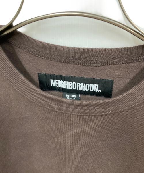 NEIGHBORHOOD（ネイバーフッド）NEIGHBORHOOD (ネイバーフッド) CLASSIC CREWNECK SS ブラウン サイズ:M 未使用品の古着・服飾アイテム