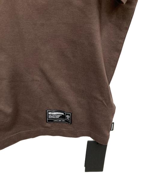 NEIGHBORHOOD（ネイバーフッド）NEIGHBORHOOD (ネイバーフッド) CLASSIC CREWNECK SS ブラウン サイズ:M 未使用品の古着・服飾アイテム