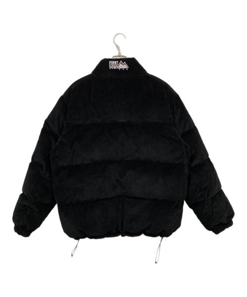 FIRST DOWN（ファーストダウン）FIRST DOWN (ファーストダウン) バブルダウンジャケット ブラック サイズ:Mの古着・服飾アイテム