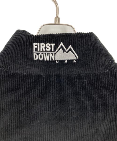 FIRST DOWN（ファーストダウン）FIRST DOWN (ファーストダウン) バブルダウンジャケット ブラック サイズ:Mの古着・服飾アイテム