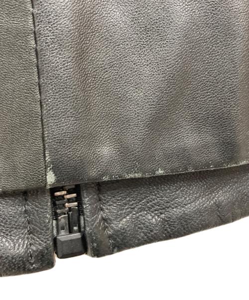 Denham（デンハム）Denham (デンハム) レザージャケット ブラック サイズ:XSの古着・服飾アイテム