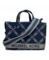 MICHAEL KORS（マイケル・コース）の古着「2WAYショルダーバッグ」｜ネイビー