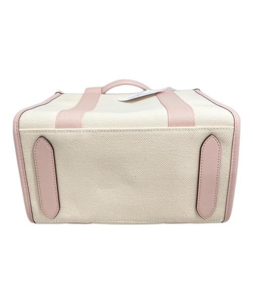 Kate Spade（ケイトスペード）Kate Spade (ケイトスペード) キップ キャンバス スモール トート ホワイトの古着・服飾アイテム