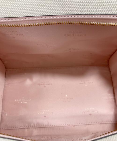 Kate Spade（ケイトスペード）Kate Spade (ケイトスペード) キップ キャンバス スモール トート ホワイトの古着・服飾アイテム
