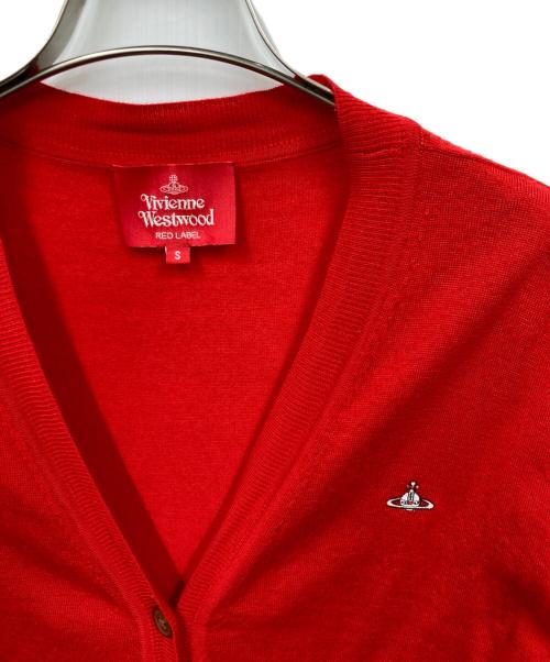 Vivienne Westwood RED LABEL（ヴィヴィアンウエストウッドレッドレーベル）Vivienne Westwood RED LABEL (ヴィヴィアンウエストウッドレッドレーベル) カーディガン レッド サイズ:Sの古着・服飾アイテム