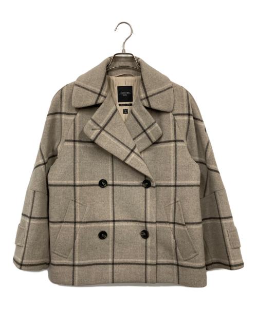 WEEKEND Max Mara（ウィークエンド マックスマーラ）WEEKEND Max Mara (ウィークエンド マックスマーラ) ハーフコート ブラウン サイズ:36の古着・服飾アイテム