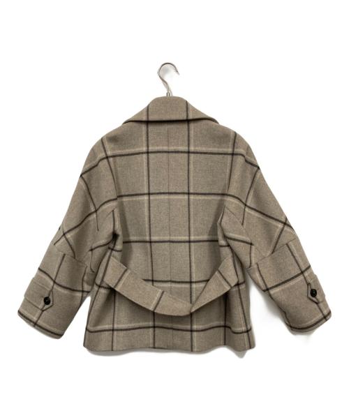 WEEKEND Max Mara（ウィークエンド マックスマーラ）WEEKEND Max Mara (ウィークエンド マックスマーラ) ハーフコート ブラウン サイズ:36の古着・服飾アイテム