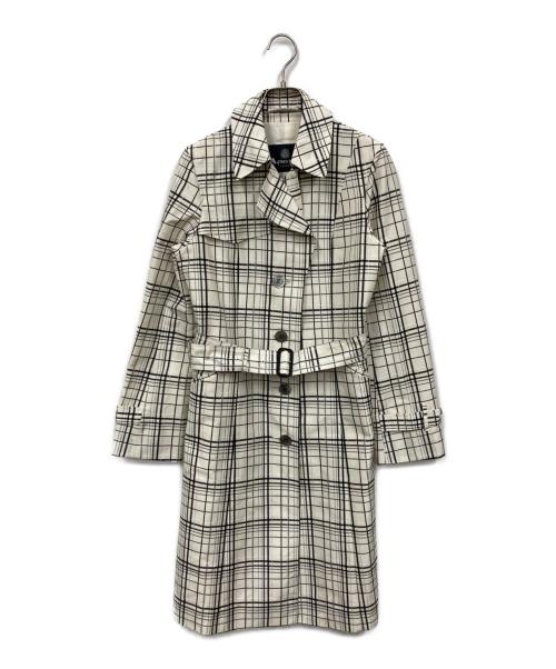Aquascutum（アクアスキュータム）Aquascutum (アクアスキュータム) コート ホワイト サイズ:不明の古着・服飾アイテム
