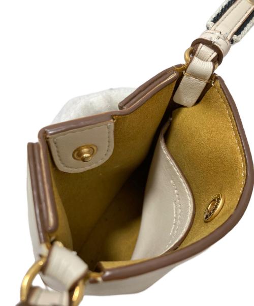 STELLA McCARTNEY（ステラマッカートニー）STELLA McCARTNEY (ステラマッカートニー) ミニ ステラ ロゴショルダーバッグ ホワイトの古着・服飾アイテム