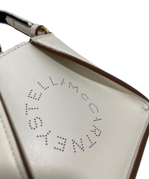 STELLA McCARTNEY（ステラマッカートニー）STELLA McCARTNEY (ステラマッカートニー) ミニ ステラ ロゴショルダーバッグ ホワイトの古着・服飾アイテム