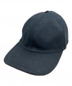 GUCCIグッチ）の古着「インターロッキングG キャップ」｜ブラック