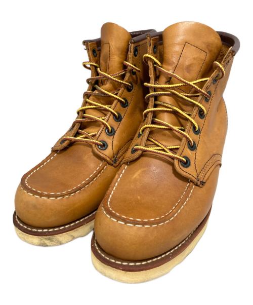 RED WING（レッドウィング）RED WING (レッドウィング) 6インチ クラシックモック ブラウン サイズ:25の古着・服飾アイテム