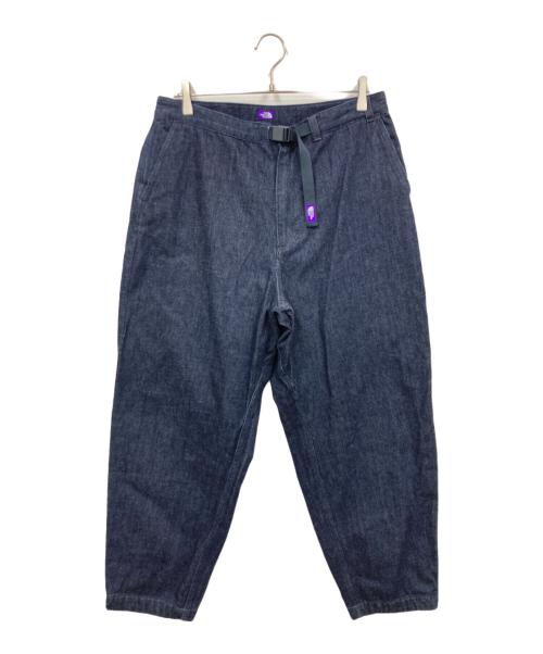THE NORTHFACE PURPLELABEL（ザ・ノースフェイス パープルレーベル）THE NORTHFACE PURPLELABEL (ザ・ノースフェイス パープルレーベル) デニムワイドテーパードフィールドパンツ インディゴ サイズ:W34の古着・服飾アイテム
