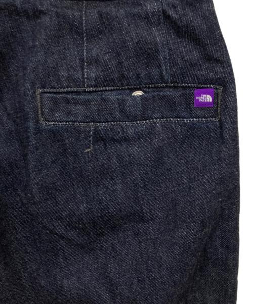 THE NORTHFACE PURPLELABEL（ザ・ノースフェイス パープルレーベル）THE NORTHFACE PURPLELABEL (ザ・ノースフェイス パープルレーベル) デニムワイドテーパードフィールドパンツ インディゴ サイズ:W34の古着・服飾アイテム